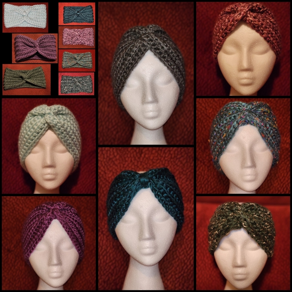 $12 or 2/$20 Ear Warmers (for girl/teen)